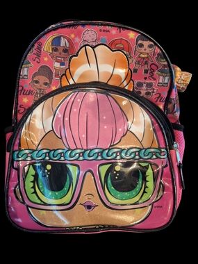 L.O.L. Surprise! Pink Character Print Crossbody Bag
